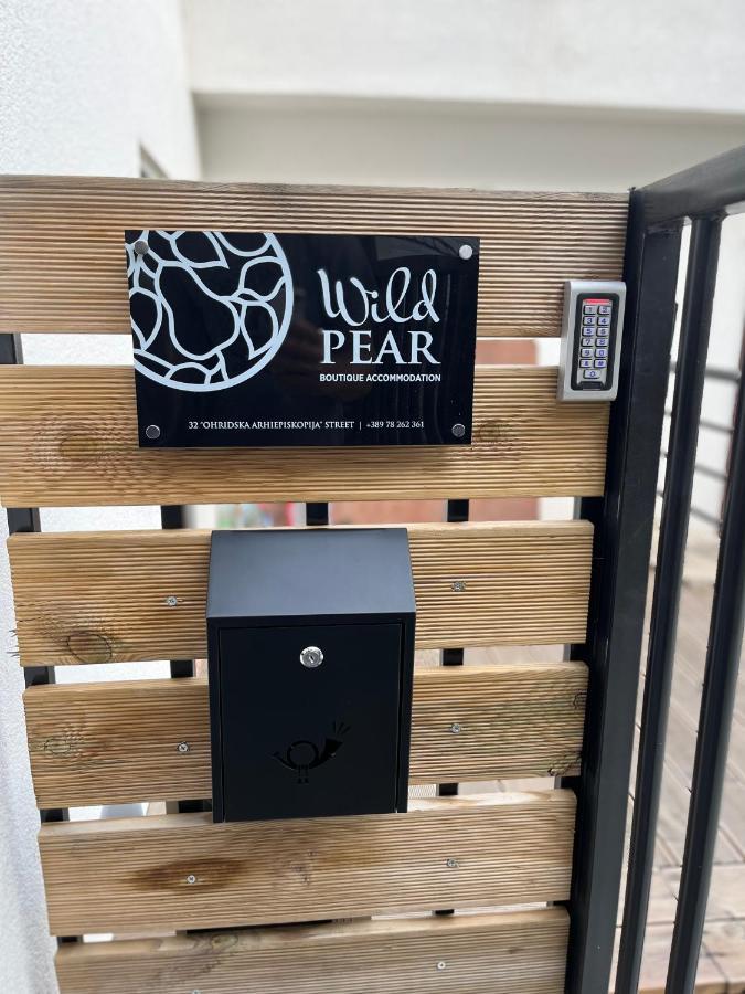 Wild Pear Old Town Boutique Accommodation Ohrid Luaran gambar